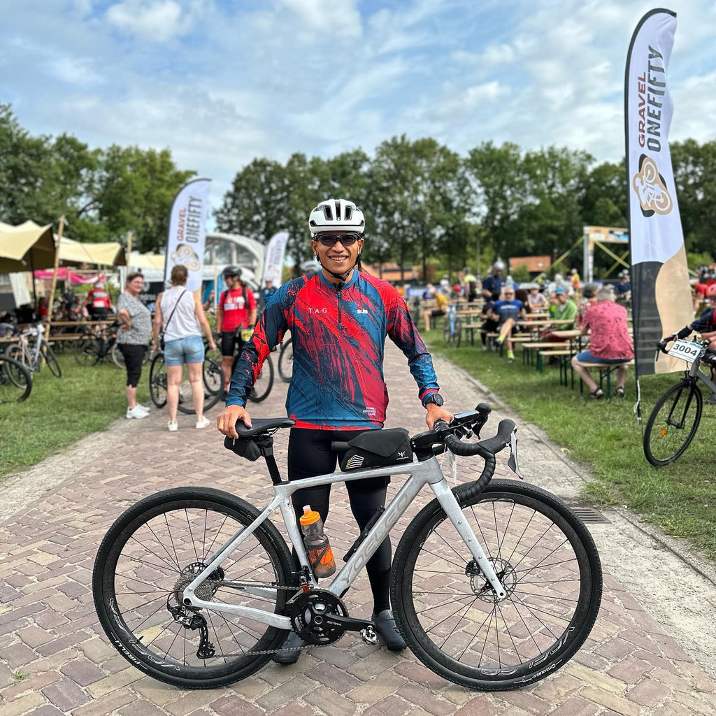 Dony Adhika Cerita Ikut Gravel One Fifty di Belanda Hanya Bisa Menempel Cyclist Tua