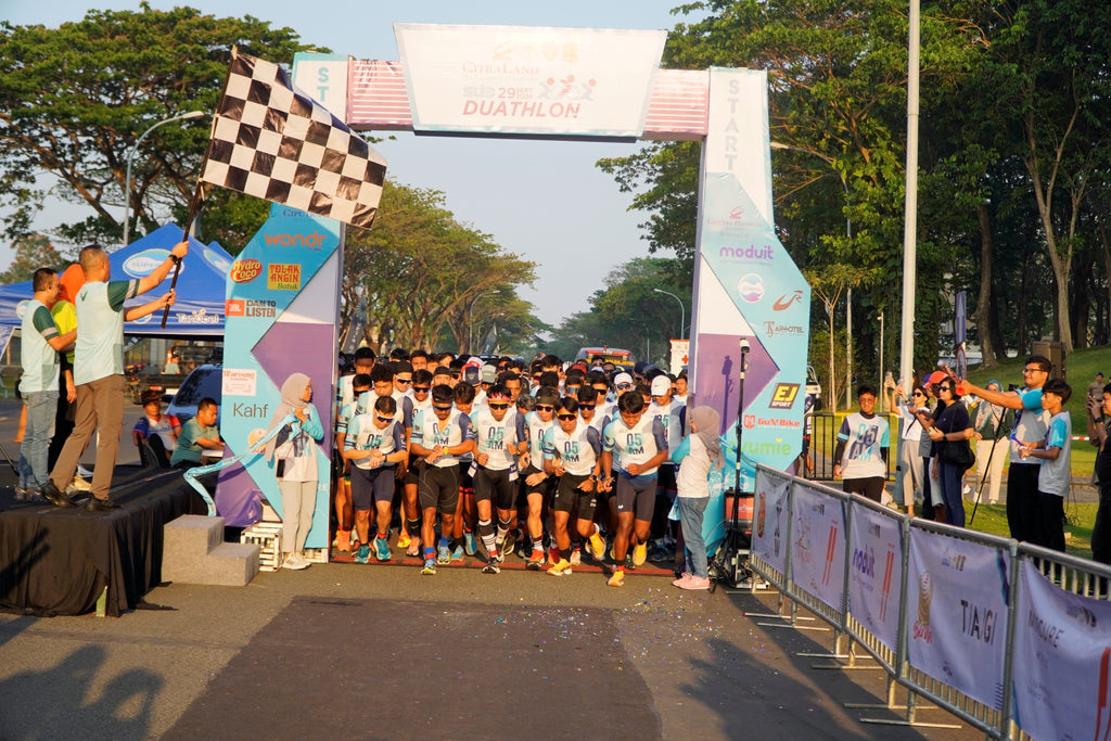 Serunya Citraland SUB Duathlon 2024 Diikuti 257 Peserta