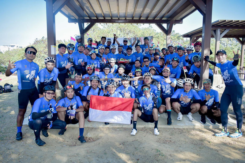 Jalin Keakraban Antar Cyclist Indonesia di Taiwan Lewat Gowes Bareng 288 KM