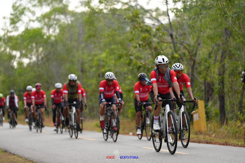 Cyclist Merauke Rayakan HUT RI ke-78 Dengan Bersepeda Sejauh 78 KM