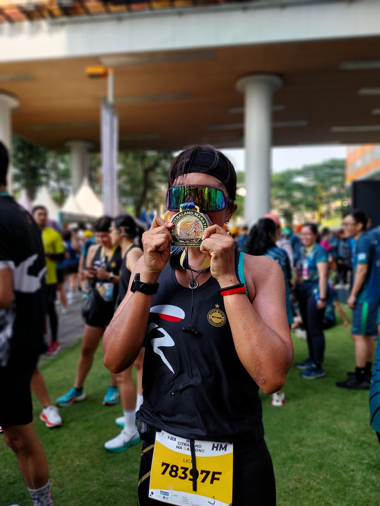 Coba Tantangan Baru, Priscillia Gunawan Ikut Citraland Marathon