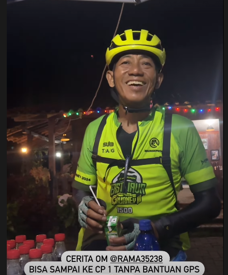 Bahagia Paling Utama, Dony Adhika Finish Strong di Bromo Kom Challange 2023