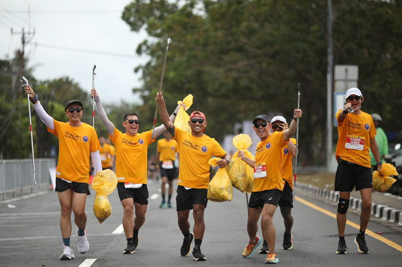 Cerita Yanizar Suryadratama Jadi Peserta sekaligus Pungut Sampah di Maybank Marathon 2024