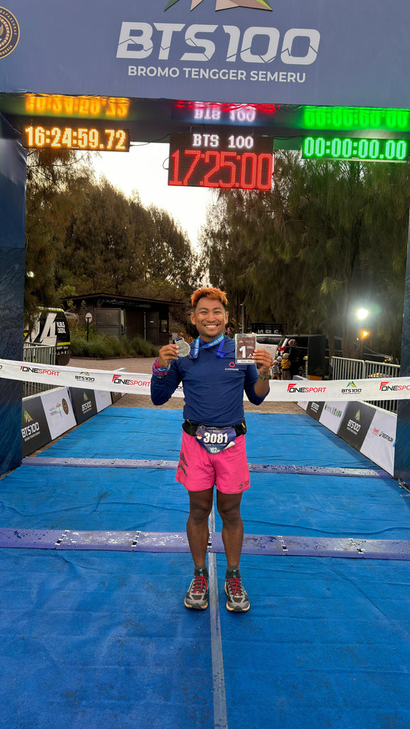 Cerita Yanizar Naik Podium Taklukkan Bromo-Tengger-Semeru Ultra