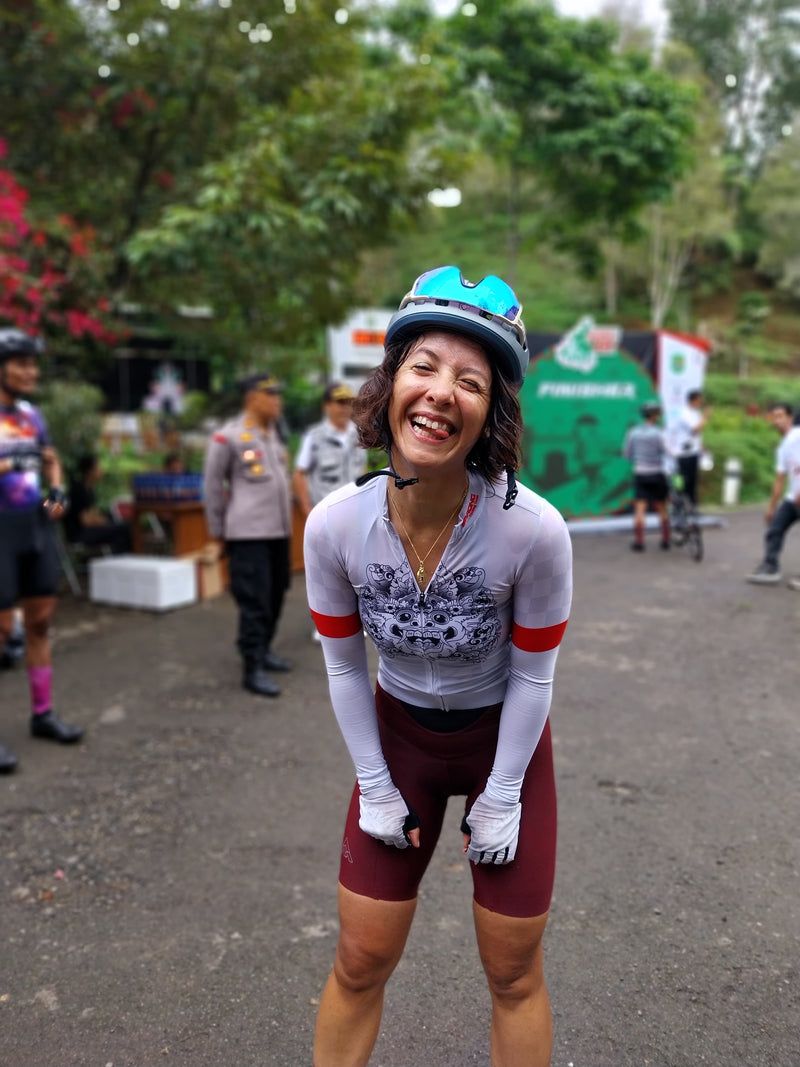 Martha Benita Khawatir Kondisi Laut Berombak Saat Ironman 70.3 Vietnam