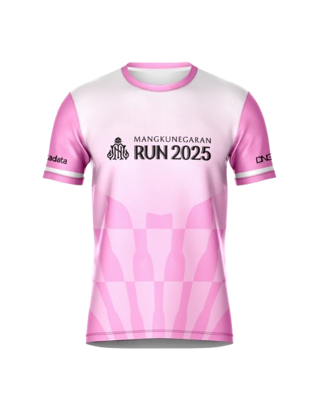 MC MANGKUNEGARAN 2025 UNISEX SHORT SLEEVE RUNNING JERSEY PINK