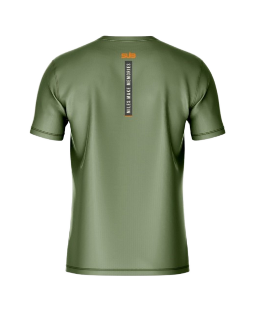 CADENCE WOMEN SHORT SLEEVE RUNNING JERSEY GREEN