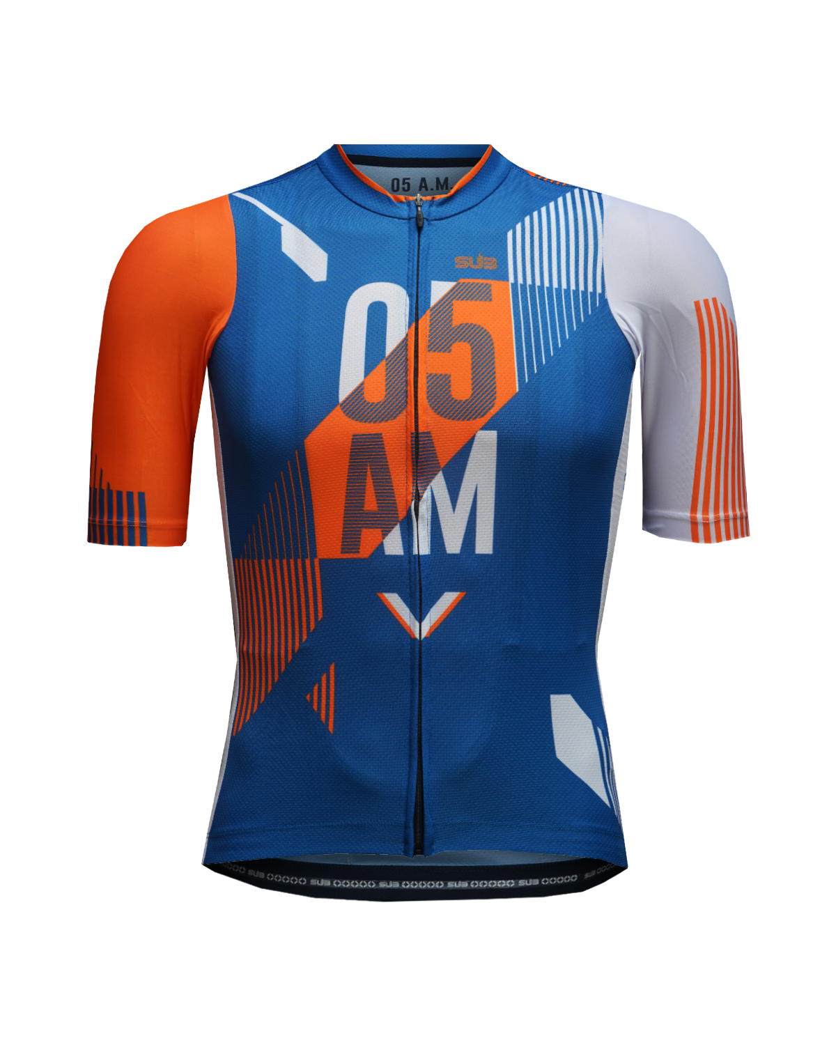 05 AM GENV 2024 UNISEX SHORT SLEEVE CYCLING JERSEY BLUE – Subjersey