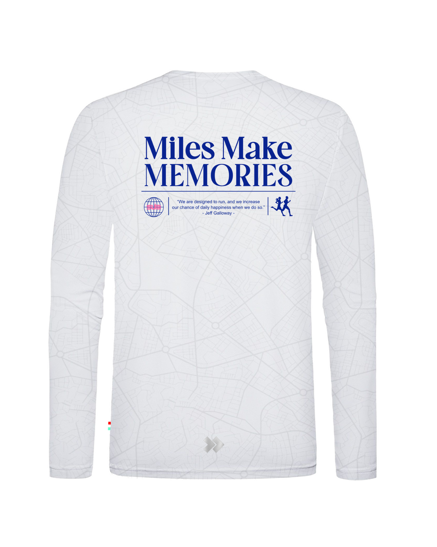 CLASSIC GALLOWAY MEN LONG SLEEVE RUNNING JERSEY CREAM