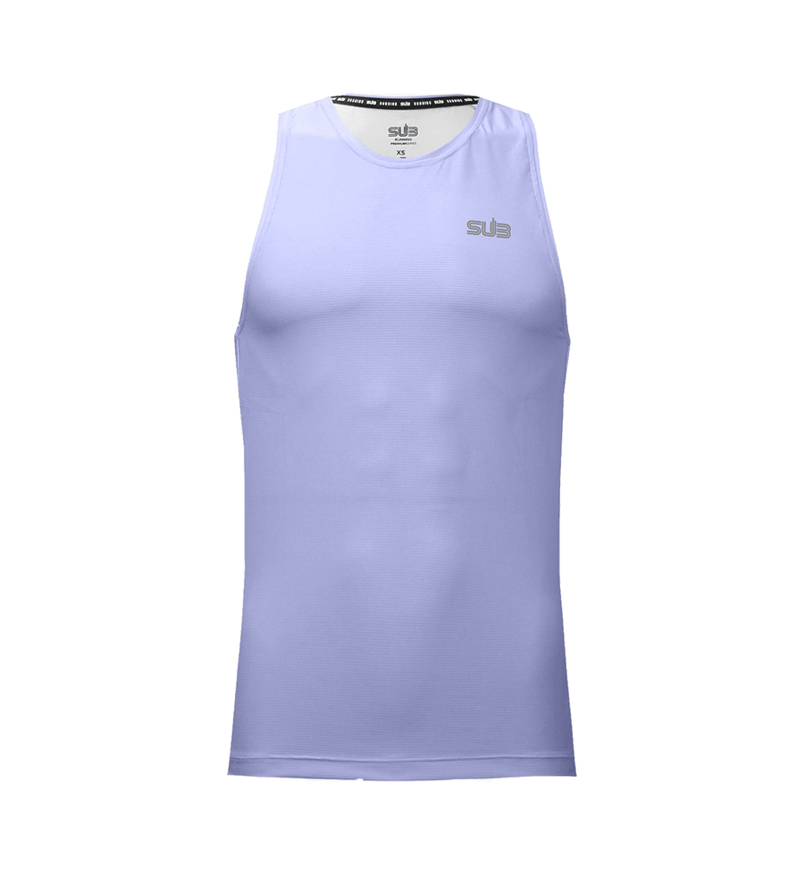 SUB Basic Men Tank Running Jersey Blush Purple