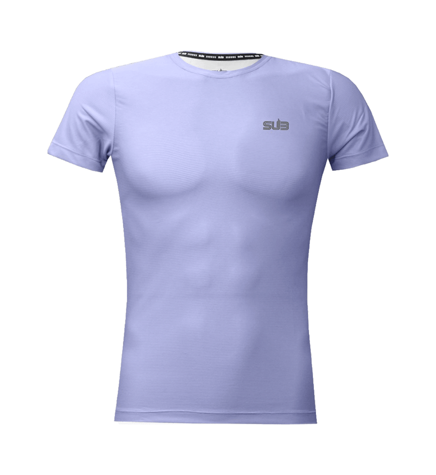 SUB Basic Women Short Sleeve Running Jersey Blush Purple