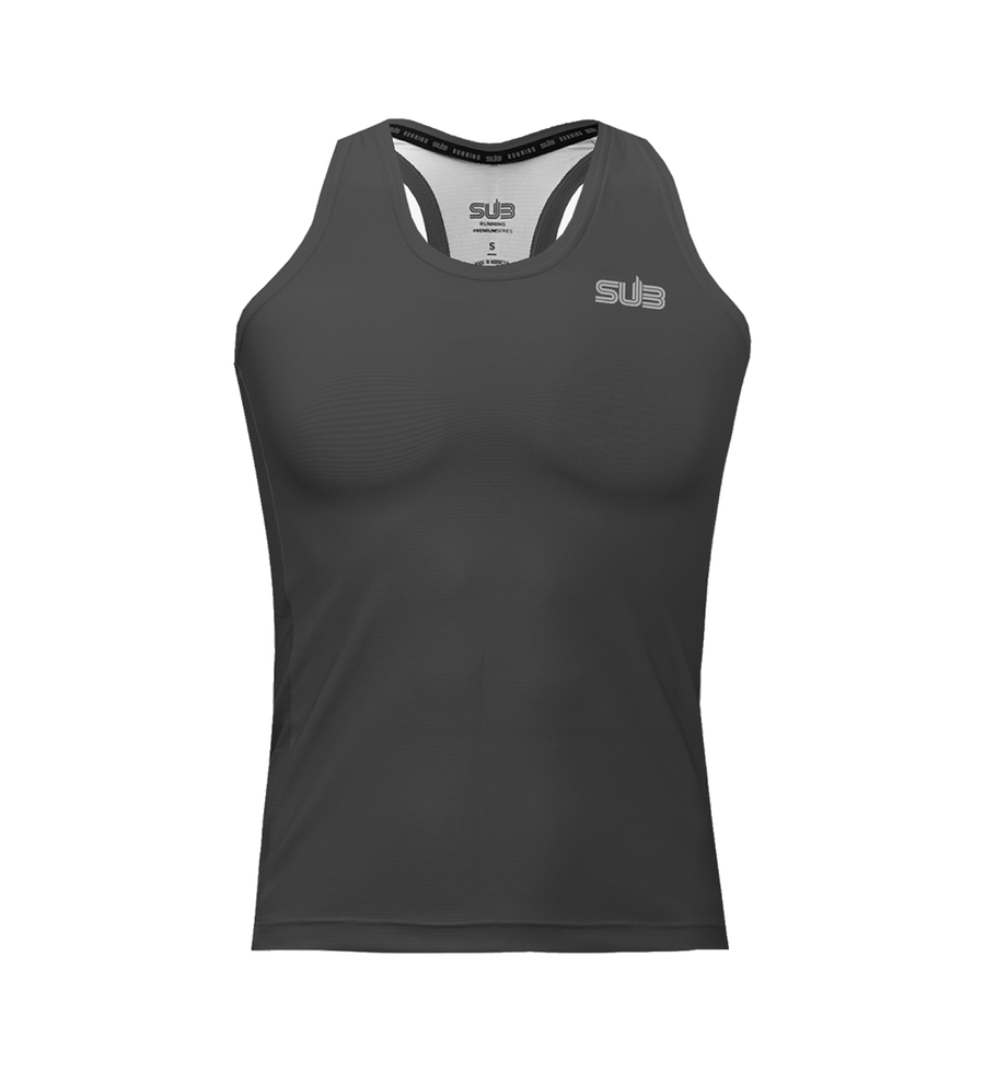 SUB Basic Women Tank Running Jersey Black