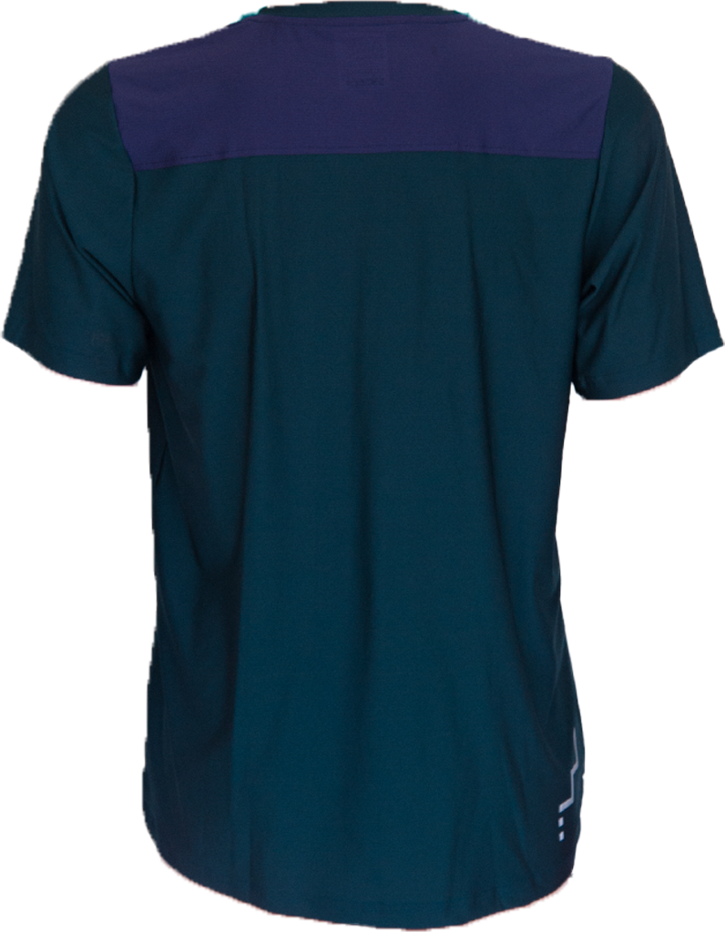 LEVEL UP MEN SHORT SLEEVE ACTIVE WEAR DARK GREEN