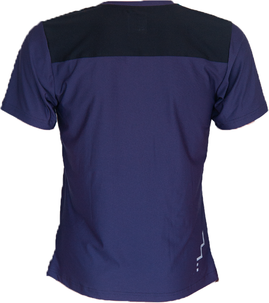 LEVEL UP MEN SHORT SLEEVE ACTIVE WEAR PURPLE