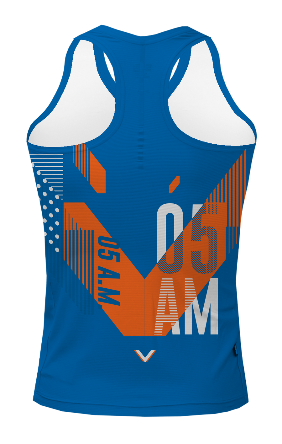 05 AM GENV WOMEN TANK RUNNING JERSEY BLUE