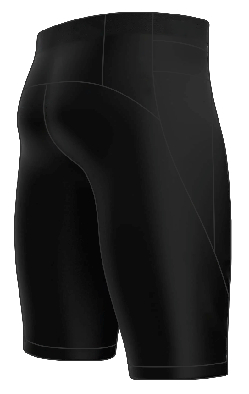 SHELTER COMPRESSION MEN SHORT PANTS BLACK