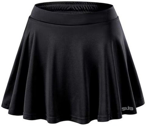 SUB SPORTY WOMEN SHORT SKIRT BLACK