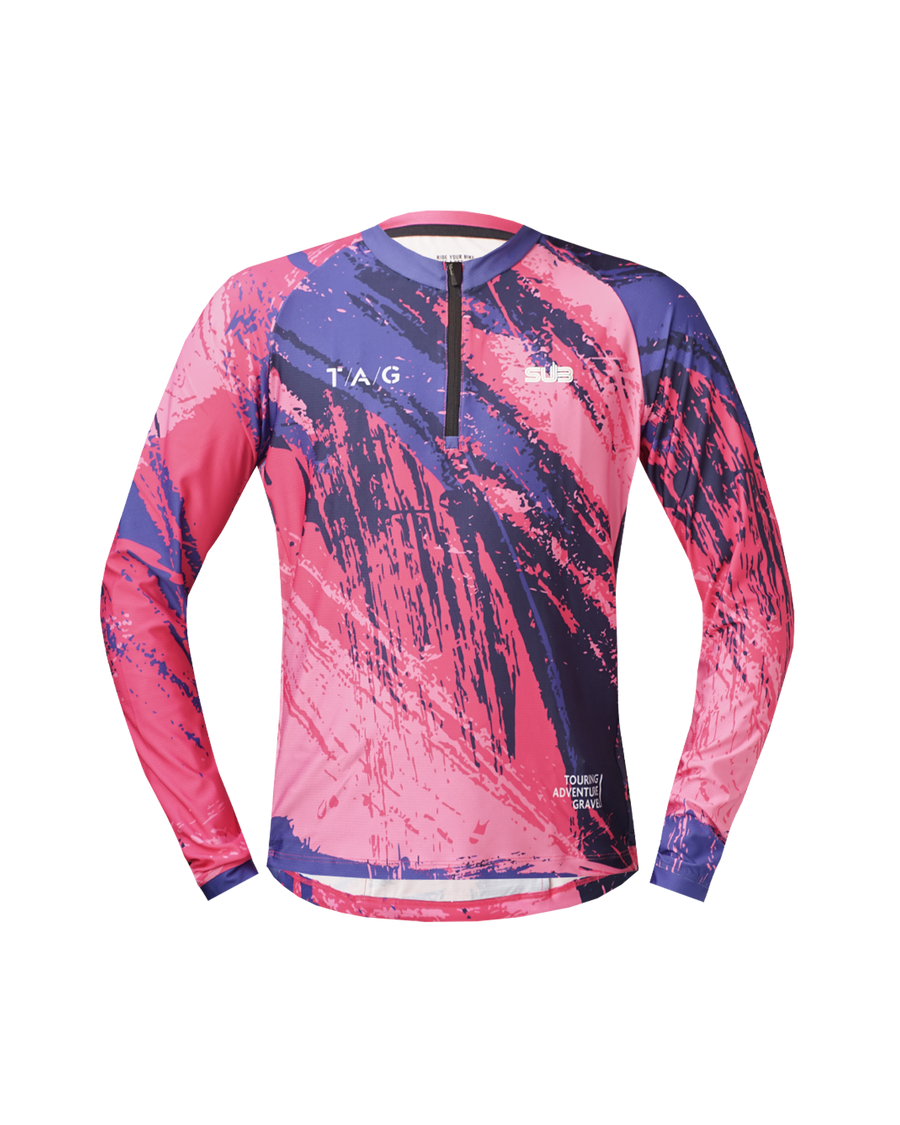 Gravel T/A/G Camo Long Sleeves Pink