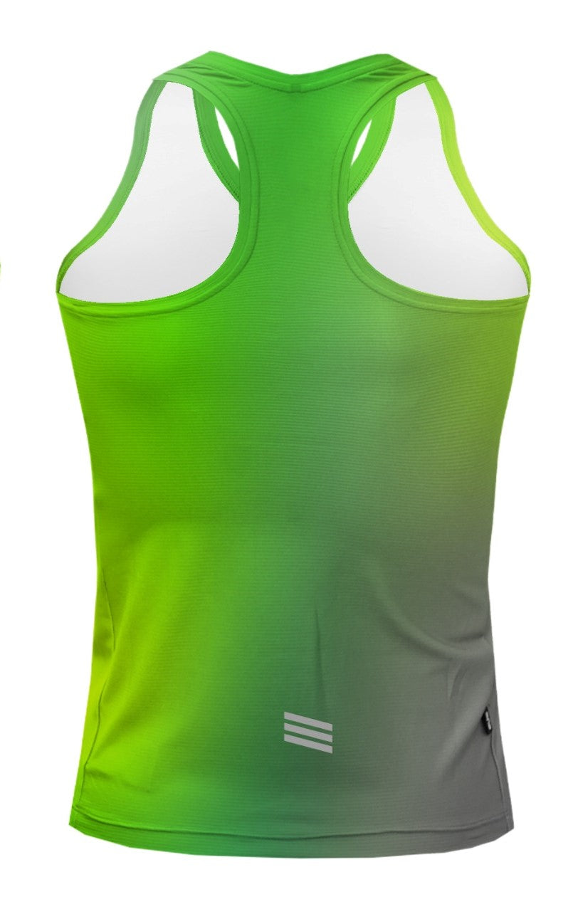 PRIZMO WOMEN TANK RUNNING JERSEY GOLDEN LIME