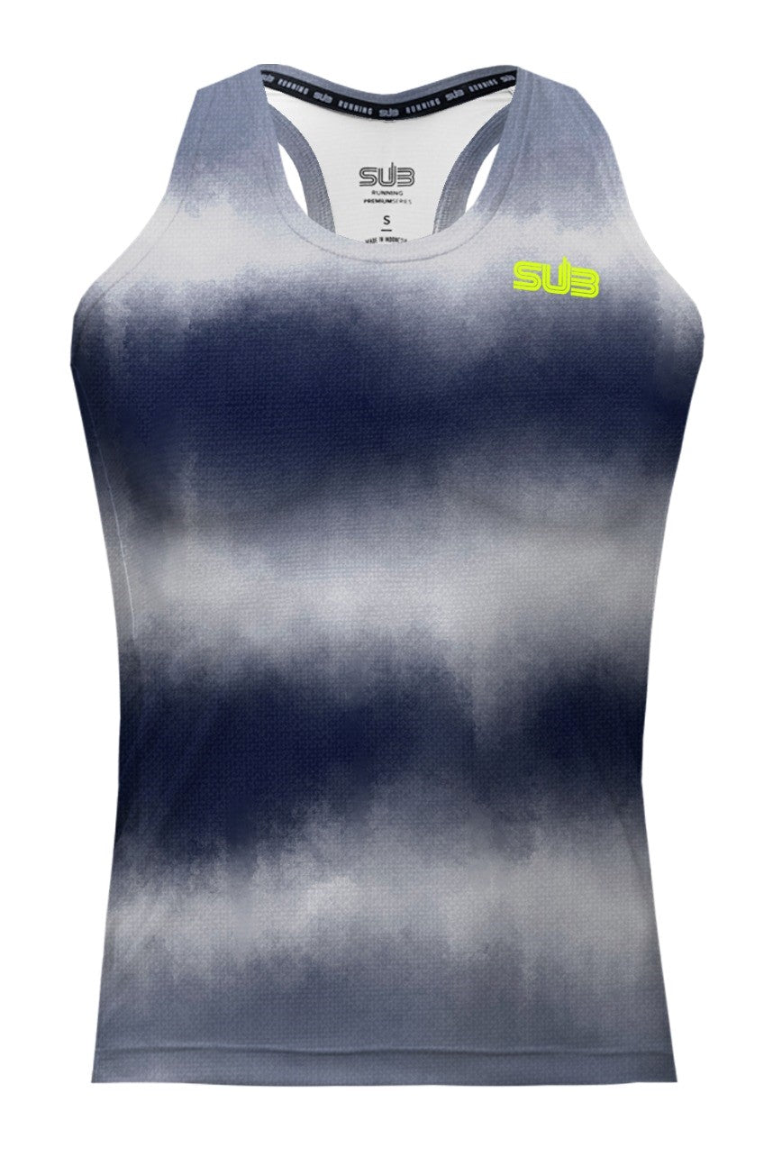 RHYTHM WOMEN TANK RUNNING JERSEY GRAY