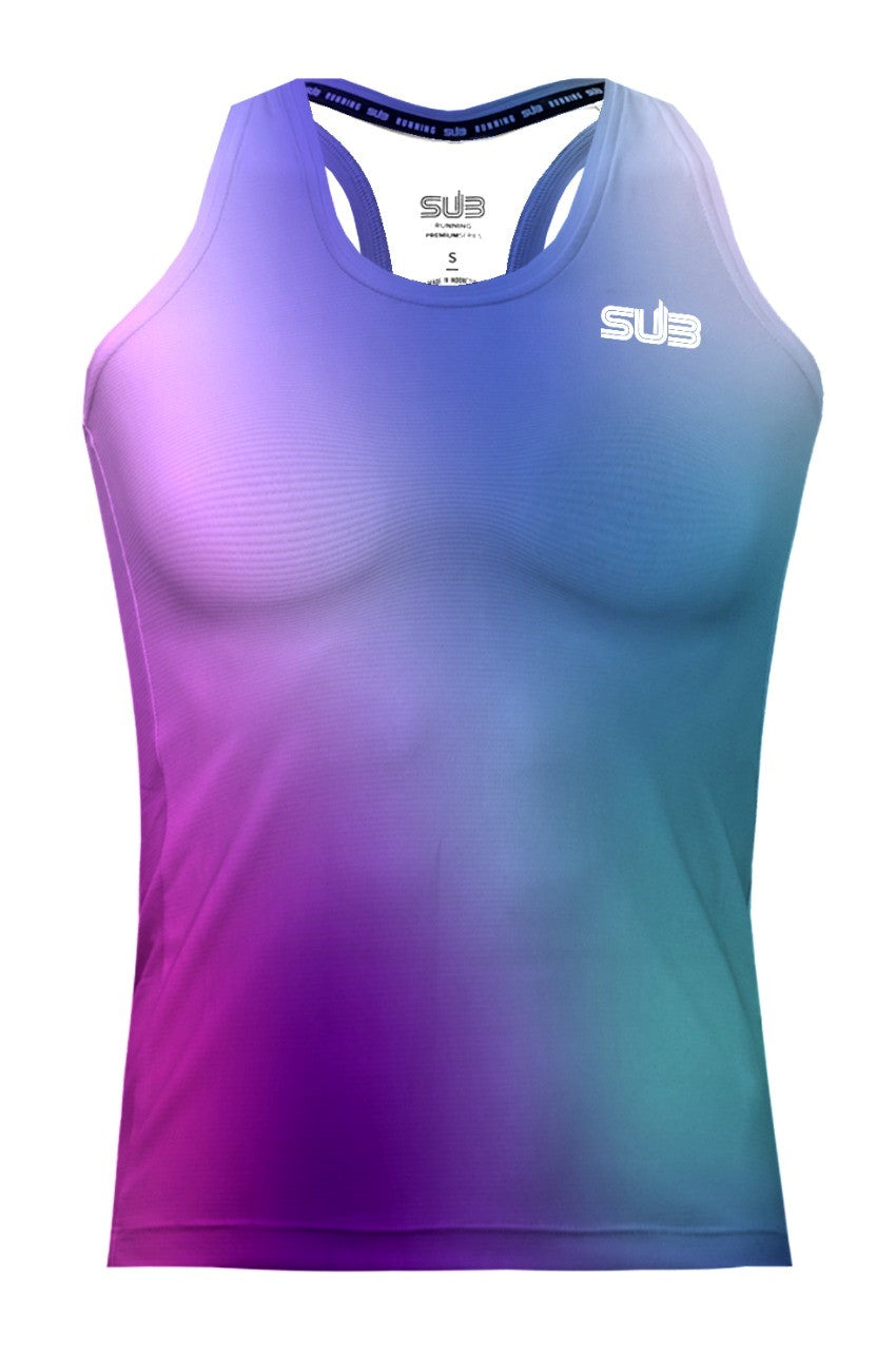 PRIZMO WOMEN TANK RUNNING JERSEY VIOLET DUSK