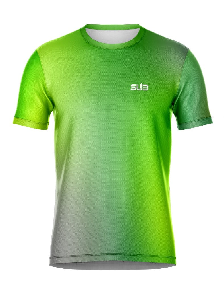 PRIZMO MEN SHORT SLEEVE RUNNING JERSEY GOLDEN LIME