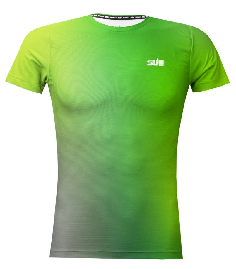 PRIZMO WOMEN SHORT SLEEVE RUNNING JERSEY GOLDEN LIME