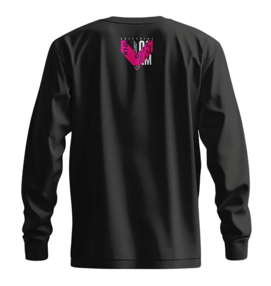 T-SHIRT 05 AM GEN V UNISEX LONG SLEEVE T-SHIRT BLACK