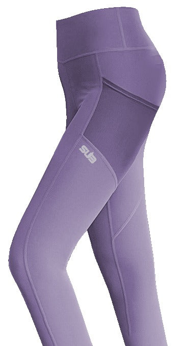 SUB 2024 WOMEN LONG LEGGINGS PURPLE