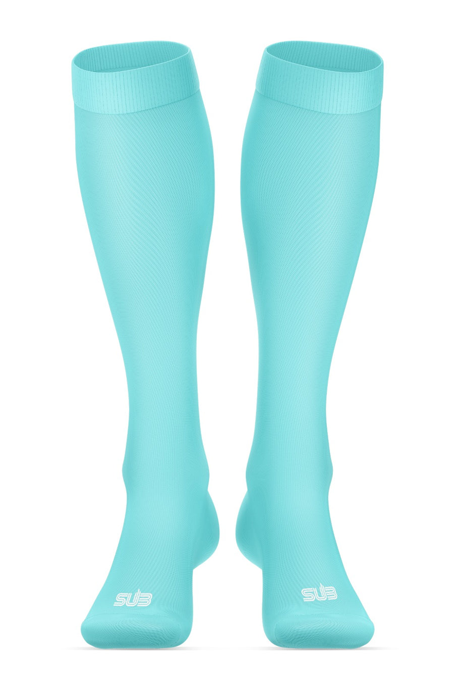 BASIC COMPRESSION UNISEX LONG SOCKS TURQUOISE