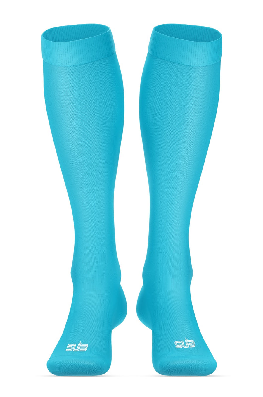 BASIC COMPRESSION UNISEX LONG SOCKS OCEAN BLUE
