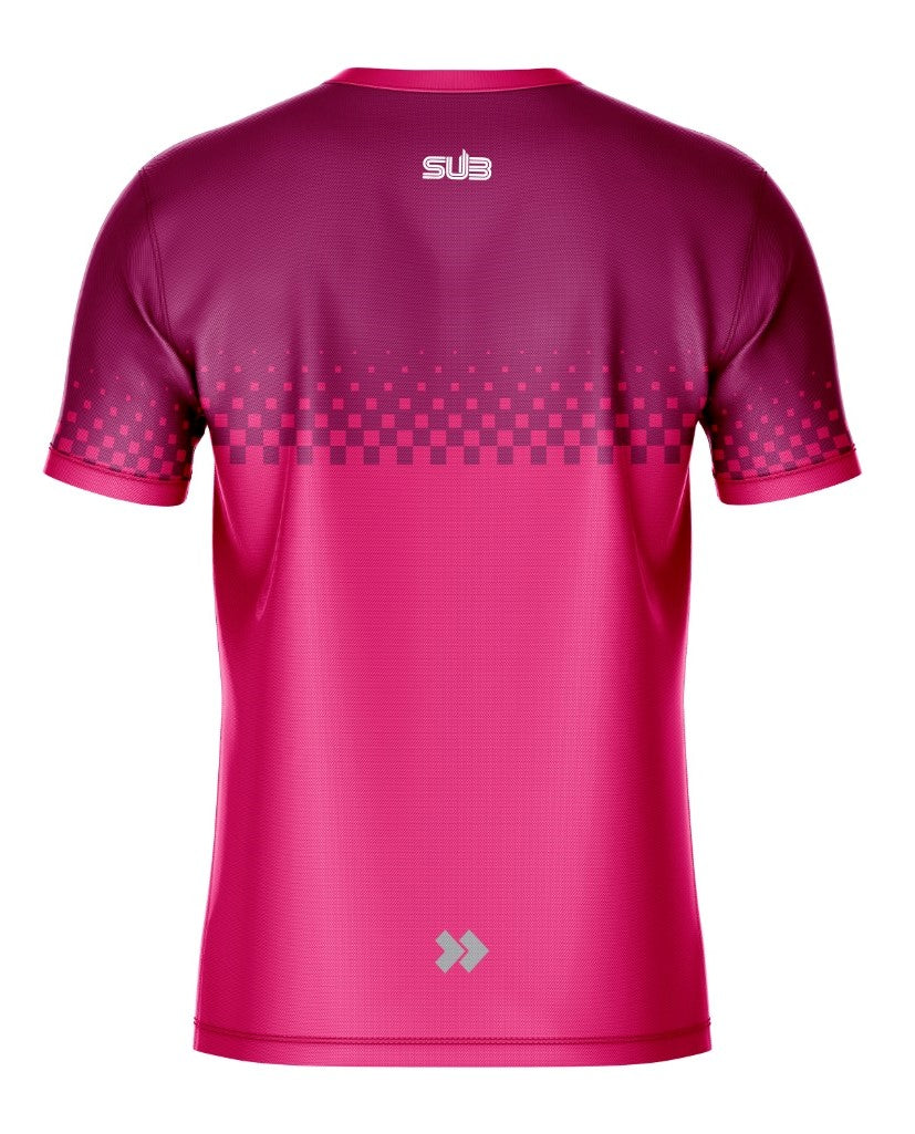 STEADFAST RUNNING TEE PREMIUM PINK