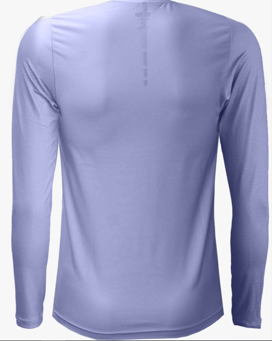 SUB Basic Women Long Sleeve Running Jersey Blush Purple