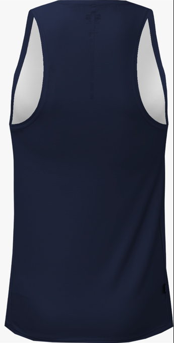 SUB Basic Men Tank Running Jersey Navy Blue