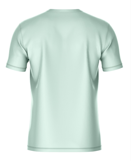 SUB Basic Men Short Sleeve Running Jersey Light Green