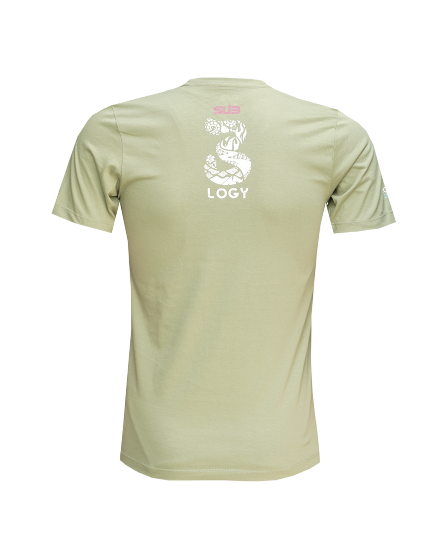 T-Shirt Merchandise Bromo 2023 Sage Green