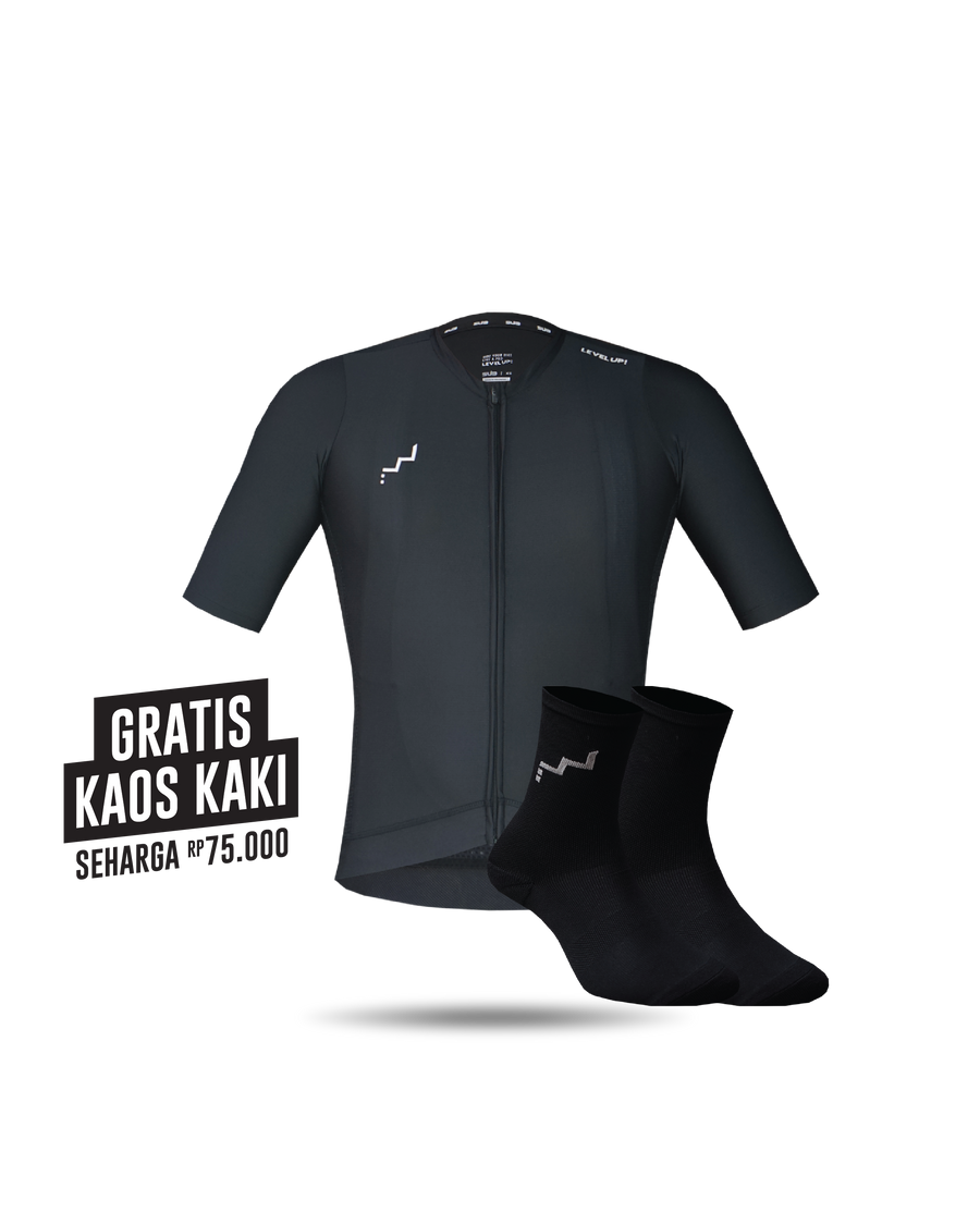 Level Up Black + Sock