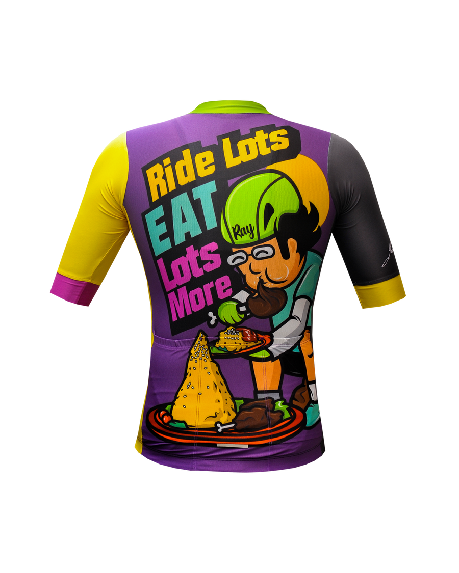Johnny Ray Ride Lots Eat Lots More Purple